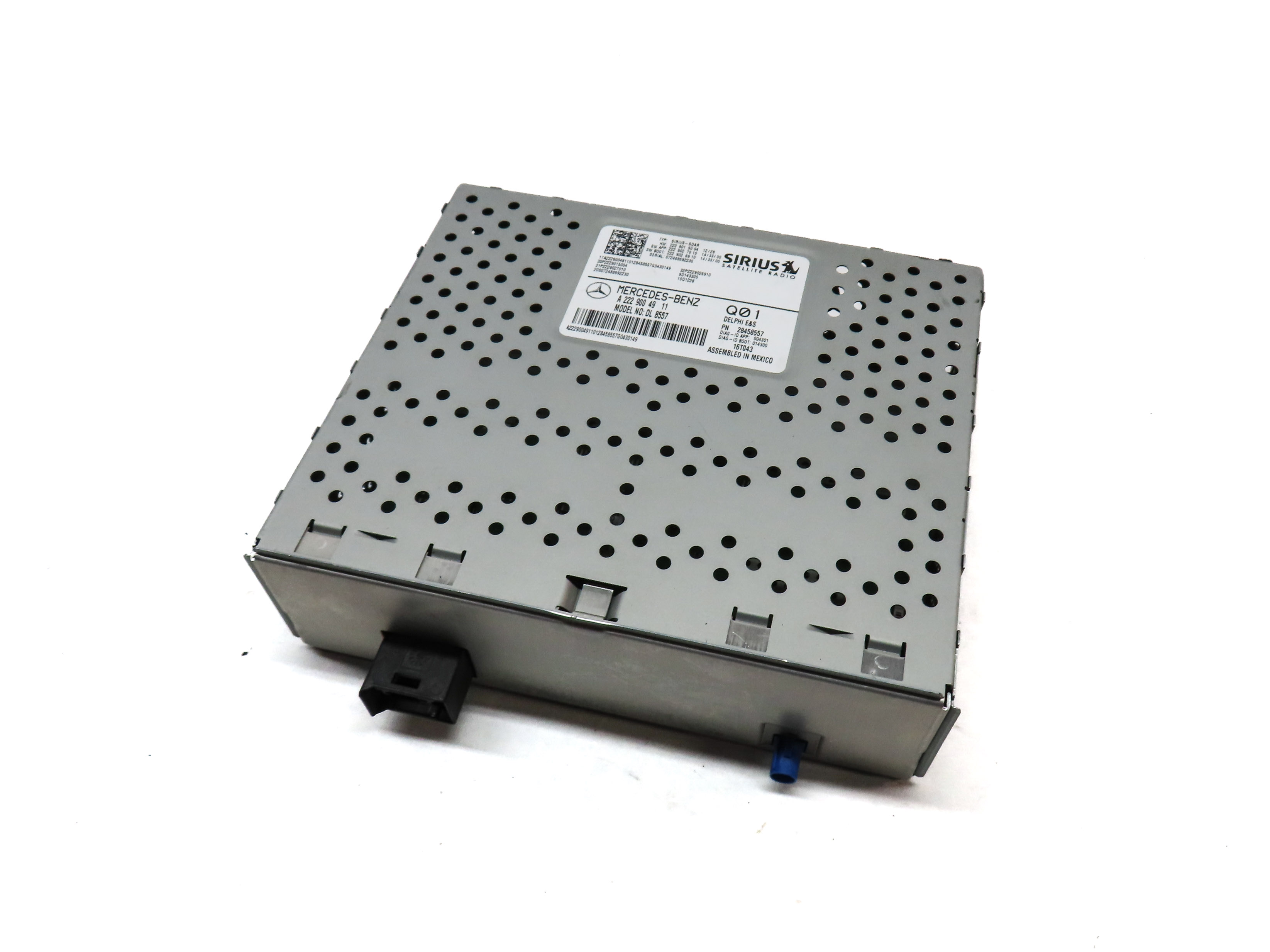 13-20 MERCEDES B CLA E GL GLA GLE (C117 X156 X166) SIRUIS SATELLITE RADIO MODULE — exact item pictured